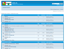 Tablet Screenshot of forum.sota.si